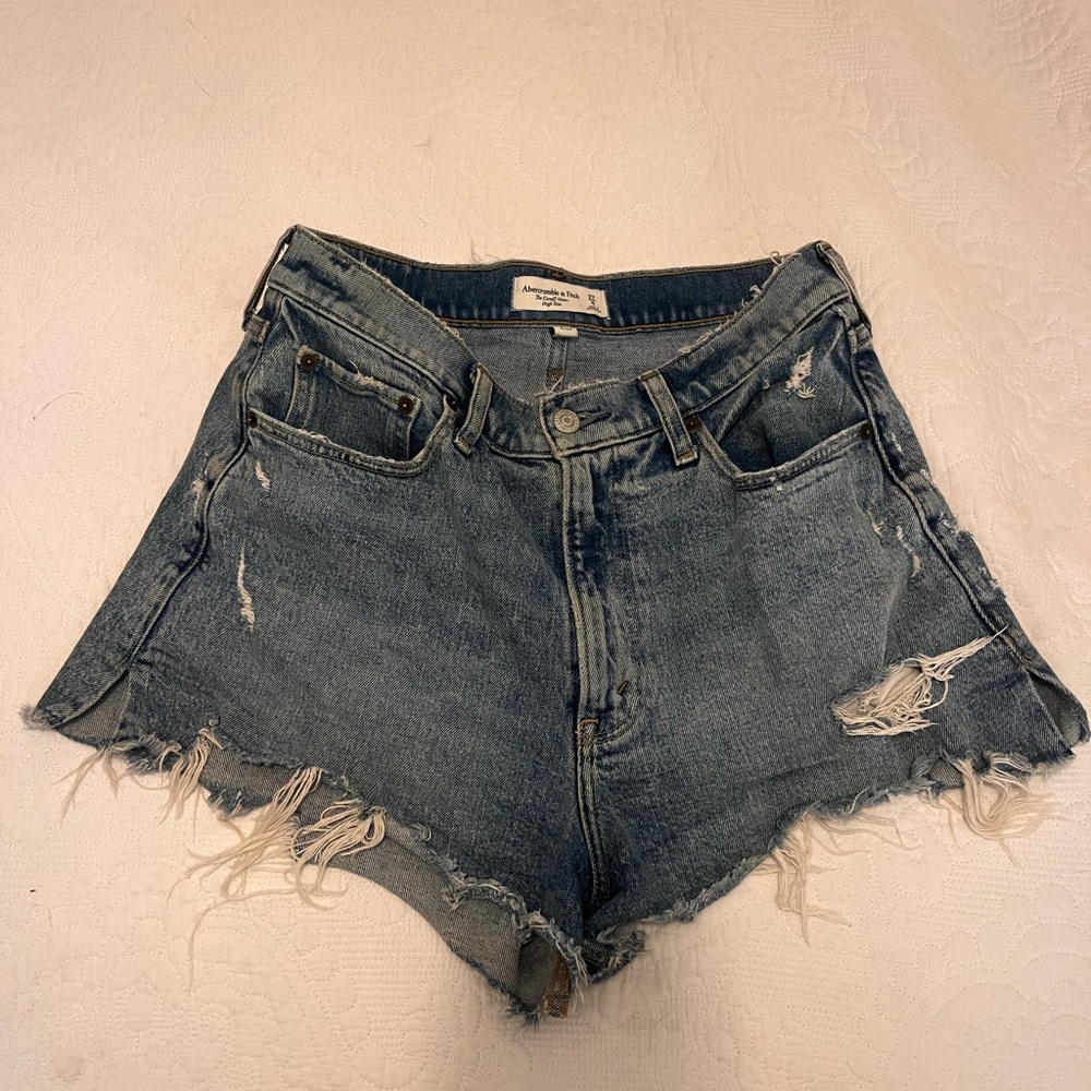 Abercrombie jean shorts